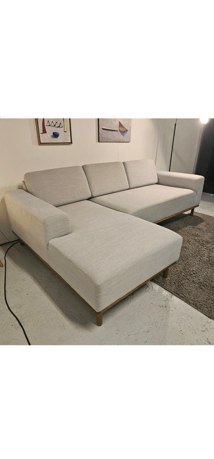 Detail van bekleding